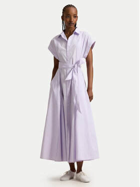 Polo Ralph Lauren Polo Ralph Lauren Hemdkleid 211A96363002 Violett Regular Fit