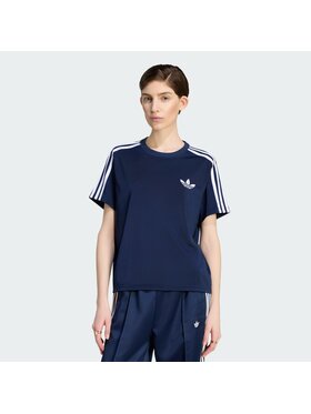 adidas adidas T-Shirt FIREBIRD TEE Niebieski jasny Loose Fit