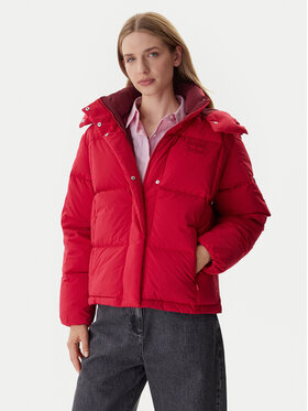 Tommy Jeans Tommy Jeans Geacă din puf Alaska DW0DW21623 Roșu Relaxed Fit