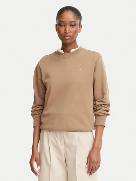 Lacoste Lacoste Bluza SF5270 Brązowy jasny Regular Fit