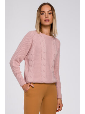 Made of Emotion Made of Emotion Sweter M554 Różowy