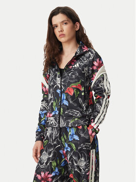 adidas adidas Mikina X Frarm Rio House Of Trio Track Top KX0042 Čierna Regular Fit