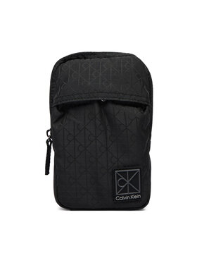 Calvin Klein Calvin Klein Umhängetasche Utility Emblem Phone Crossbody LV04D1192G Schwarz