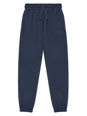 Guess Guess Donji dio trenerke L5YQ19 KAV34 Tamnoplava Regular Fit