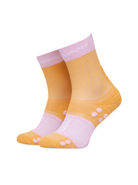 Compressport Compressport Hosszú női zokni Proracing Socks V4 XU00046B4033 Narancssárga