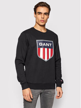 Gant Gant Bluză Retro Shield 2046085 Bleumarin Regular Fit