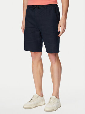 BOSS BOSS Szorty materiałowe 50559178 Granatowy Regular Fit