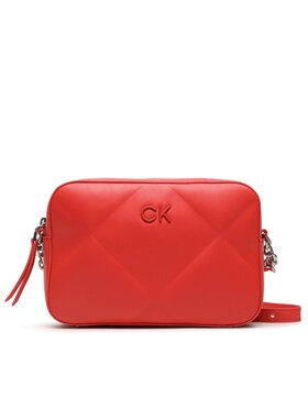 Calvin Klein Calvin Klein Ročna torba Re-Lock Quilt Camera Bag K60K610767 Rdeča