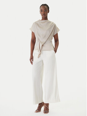 BOSS BOSS Stoffhose C_Tahilone1 50561636 Beige Wide Leg