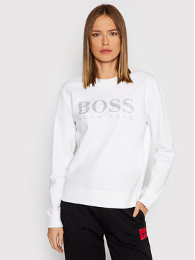 Boss Boss Bluză C_Ebossa 50442497 Alb Regular Fit