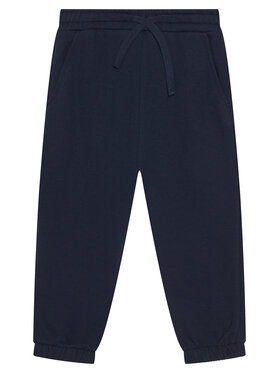 United Colors Of Benetton United Colors Of Benetton Teplákové kalhoty 3J68GF04Z Tmavomodrá Regular Fit