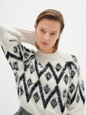 InWear InWear Sweater Bliziw 30108773 Ekru Relaxed Fit