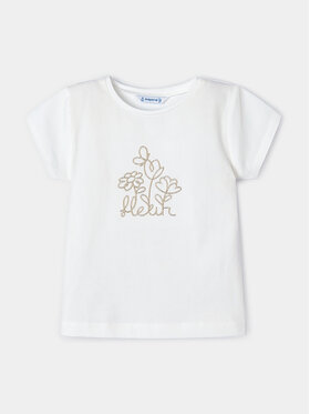 Mayoral Mayoral Тишърт 174 Екрю Regular Fit