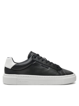 Calvin Klein Calvin Klein Sneakersy Cupsole Lace Up W/Ml Lth HW0HW02201 Czarny