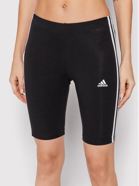 adidas adidas Cyklistické šortky Essentials 3-Stripes Bike GR3866 Černá Extra Slim Fit