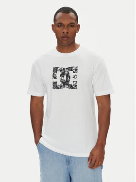 DC Shoes DC Shoes T-Shirt ADYZT05461 Bílá Regular Fit