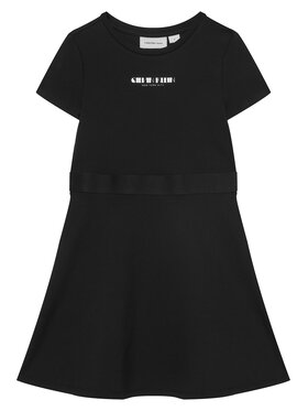 Calvin Klein Jeans Calvin Klein Jeans Igapäevane kleit IG0IG03099 Must Regular Fit