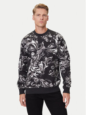 Versace Jeans Couture Versace Jeans Couture Felpa 79GAI3R0 FS201 Nero Regular Fit