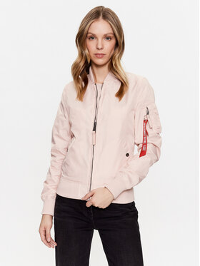 Alpha Industries Alpha Industries Kurtka bomber MA-1 141041 Różowy Regular Fit
