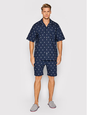 Polo Ralph Lauren Polo Ralph Lauren Pižama Sst 714830268006 Tamsiai mėlyna