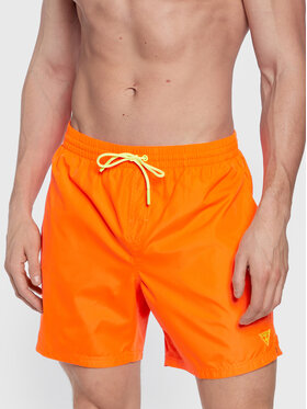 Guess Guess Short de bain F3GT27 TEL60 Orange Regular Fit