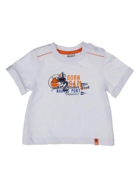 Kanz Kanz T-Shirt 1512561-1000 Biały Basic Fit