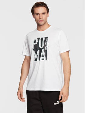 Puma Puma T-Shirt Training Ss 522497 Biały Regular Fit