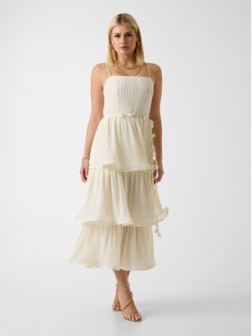 Guess Guess Kleid für den Alltag 181309 Weiß Classic Fit