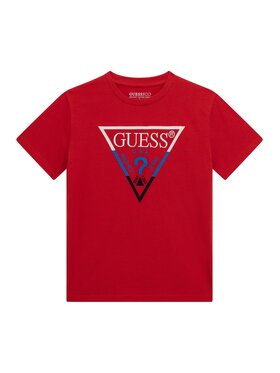 Guess Kids Guess Kids T-Shirt 176347 Czerwony Classic Fit