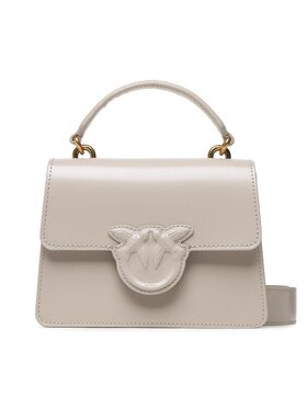 Pinko Pinko Soma Love One Top Handle Mini Light PE 23 PLTT 100071 A0F3 Pelēks