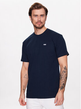 Vans Vans T-särk Left Chest Logo VN0A3CZE Tumesinine Classic Fit