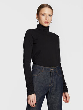 Sisley Sisley Palaidinė 3S8WL200I Juoda Regular Fit