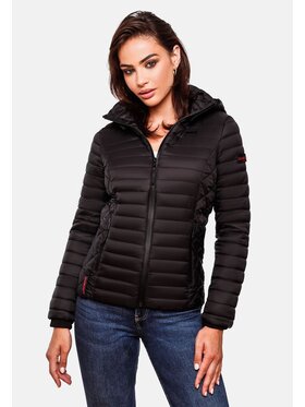 Marikoo Marikoo Kurtka przejściowa Samtpfote Czarny Casual Fit