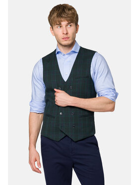 Lancerto Lancerto Kamizelka Virton KA131223000003 Zielony Slim Fit