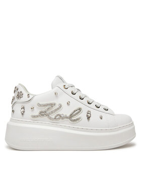 KARL LAGERFELD KARL LAGERFELD Sneakersy Ankapri KL63525 Bílá