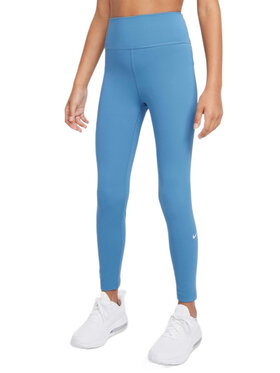 Nike Nike Legginsy ONE Niebieski