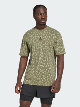 adidas adidas Koszulka techniczna 169032 Zielony Regular Fit
