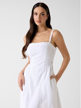 Guess Guess Haljina za svaki dan 182253 Bijela Classic Fit