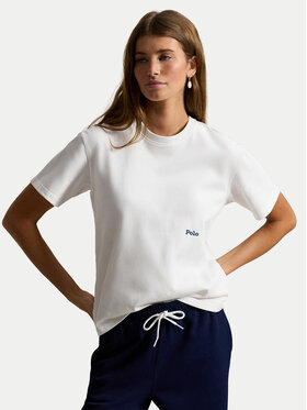 Polo Ralph Lauren Polo Ralph Lauren T-Shirt 211A96263004 Λευκό Regular Fit