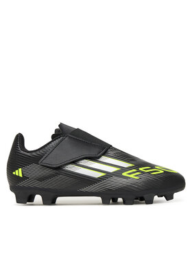 adidas adidas Tenisice za nogomet F50 Club Hook-and-Loop Firm/Multi-Ground Boots Kids JI0037 Crna