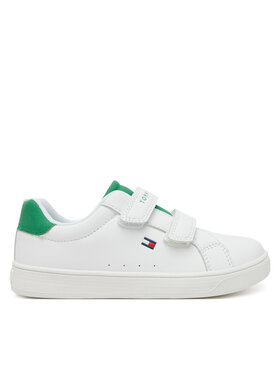 Tommy Hilfiger Tommy Hilfiger Sneakers Low Cut Velcro Sneaker T1X9-33836-1355 S Bianco