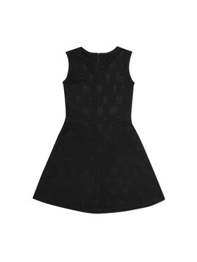 PHILIPP PLEIN PHILIPP PLEIN Sukienka codzienna 19729 Czarny Comfortable Fit