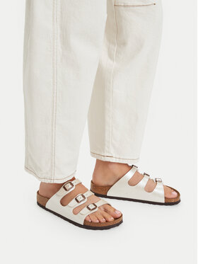 Birkenstock Birkenstock Šľapky Florida 1029818 Écru