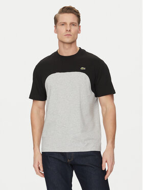 Lacoste Lacoste T-krekls TH9551 Pelēks Classic Fit