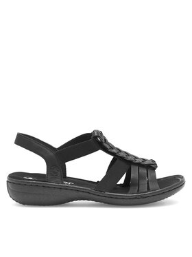 Rieker Rieker Sandale 60809-00 Negru