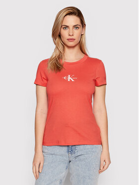 Calvin Klein Jeans Calvin Klein Jeans T-Shirt J20J217902 Κόκκινο Slim Fit