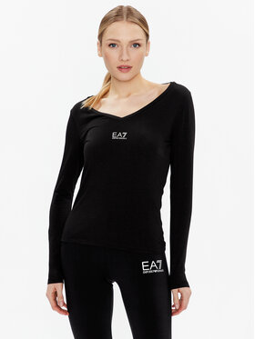EA7 Emporio Armani EA7 Emporio Armani Särkpluus 8NTT52 TJFKZ 0200 Must Regular Fit