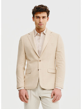 Pako Lorente Pako Lorente Marynarka P25SF-3X-002 Beżowy Slim Fit