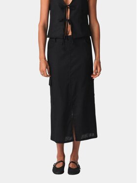 TeeShoppen TeeShoppen Spódnica 'Basic Collection' Czarny Regular Fit