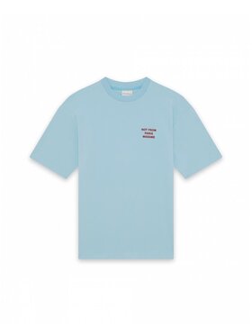 Drole de Monsieur Drole de Monsieur T-shirt g-ts203-co002-lbe Blu Regular Fit